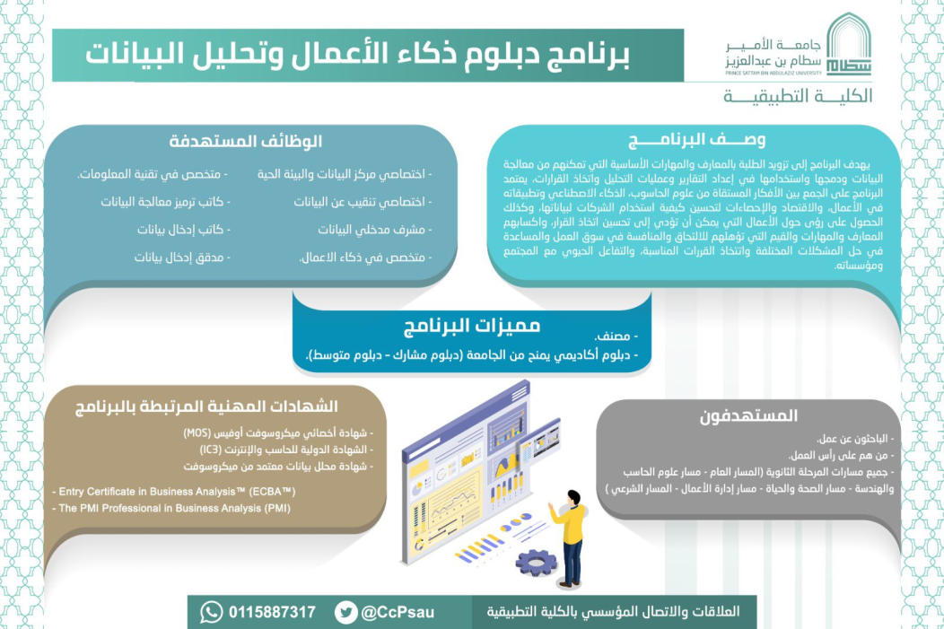برنامج ذكاء الاعمال وتحليل البيانات