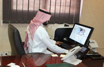 The dean has launched the official Twitter account of Al-kharj Community College