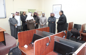 Dean of the Community College of al-Kharj meets dean of IT and Distance Learning