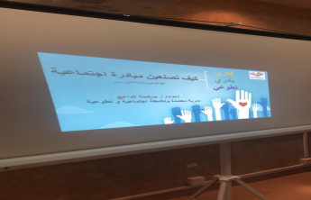 The Community College of al-Kharj continues to prepare its students in the girls section for the 3rd Scientific Forum and organized a workshop entitled “How to Create a volunteer Initiative”