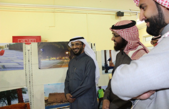 Students at the Community College of Alkharj demonstrate their creativity in the 4th Talent Competition