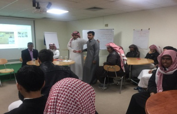 Entrepreneurship Club in the Community College of al-Kharj organises a visit to the Abnaa School in Kharj