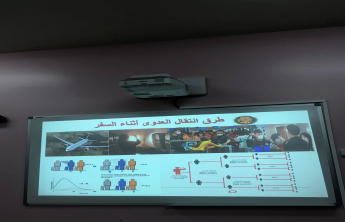 Alkharj Community College Raises  its students Awareness of the symptoms of virus corona
