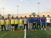 انطلاق بطولة خماسيات كرة القدم على كأس عميد كلية المجتمع بالخرج 