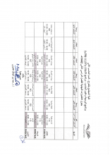 Schedule for the Final Exams for the Second Semester of the Academic year 1442H