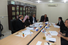 The Strategic Plan Committee in the Community College of al-Kharj continues to hold its meetings