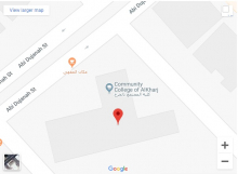 English Department puts the College on google maps