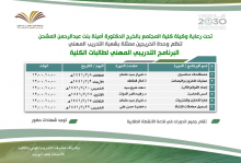 Training Course (Accounting Terminology) at Alkharj Community College-Female Section